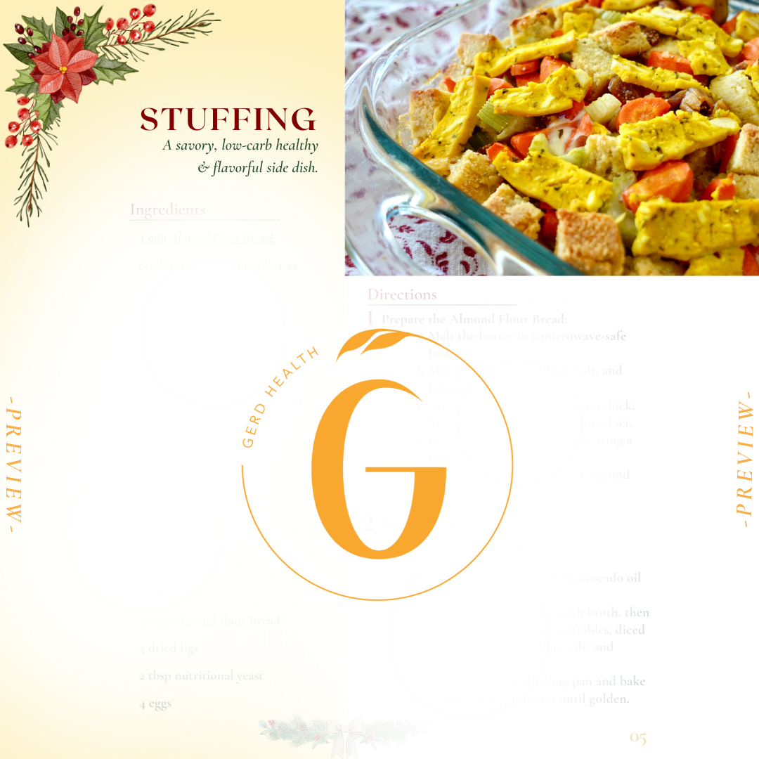 GERD Friendly Holiday Recipes Cookbook